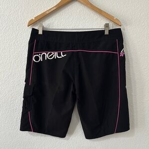 O'NEILL Black and Pink Board Shorts